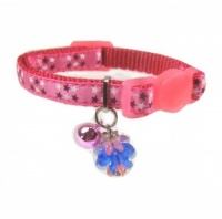 Pink Star Luxury Short Kitten Cat Collar by Ancol